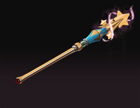 Female magical scepter